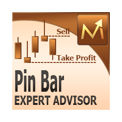 在MetaTrader市场购买MetaTrader 4的'Pin Bar Expert' 自动交易程序（EA交易）