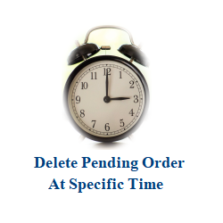 在MetaTrader市场购买MetaTrader 4的'Delete pending order at time' 交易工具