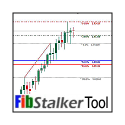 在MetaTrader市场购买MetaTrader 4的'FibStalkerTool' 技术指标