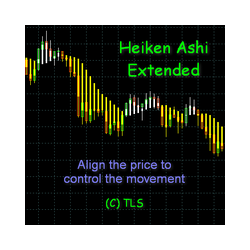 在MetaTrader市场购买MetaTrader 4的'Extended Heiken Ashi' 技术指标