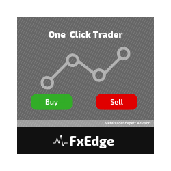 在MetaTrader市场购买MetaTrader 4的'One Click Trader' 自动交易程序（EA交易）