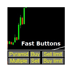 在MetaTrader市场购买MetaTrader 4的'Fast Buttons' 交易工具