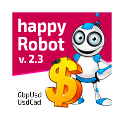 在MetaTrader市场购买MetaTrader 4的'Happy Robot' 自动交易程序（EA交易）