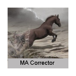 在MetaTrader市场购买MetaTrader 4的'MA Corrector' 技术指标