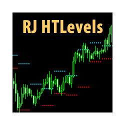 在MetaTrader市场购买MetaTrader 4的'RJ HTLevels' 技术指标