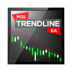 在MetaTrader市场购买MetaTrader 4的'MQL Trendline EA' 自动交易程序（EA交易）