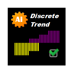 在MetaTrader市场购买MetaTrader 4的'Discrete Trend' 技术指标