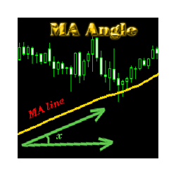 在MetaTrader市场购买MetaTrader 4的'MA ANGLE' 技术指标