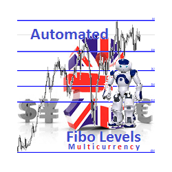 在MetaTrader市场购买MetaTrader 4的'Fibo Levels Multicurrency' 交易工具