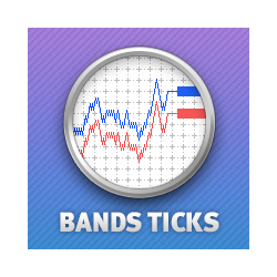 在MetaTrader市场购买MetaTrader 4的'Ticks Bands 4' 技术指标