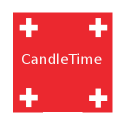 在MetaTrader市场下载MetaTrader 5的'Swiss CandleTime' 技术指标