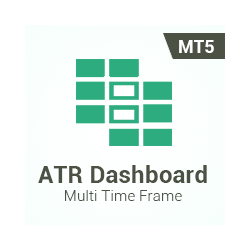 在MetaTrader市场下载MetaTrader 5的'ATR Dashboard Multi Timeframe MT5' 技术指标