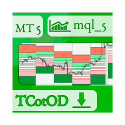 在MetaTrader市场下载MetaTrader 5的'TCotOD MT5' 技术指标