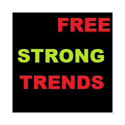 在MetaTrader市场下载MetaTrader 5的'Strong Trends MT5 Free' 技术指标