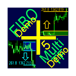 在MetaTrader市场下载MetaTrader 5的'FiboPlusMultiTFDemo MT5' 交易工具