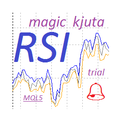 在MetaTrader市场下载MetaTrader 5的'Rsi Magic kjuta mql5 trial' 技术指标