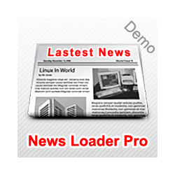 在MetaTrader市场下载MetaTrader 5的'News Loader Pro Demo MT5' 交易工具