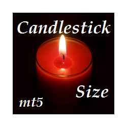 在MetaTrader市场下载MetaTrader 5的'CandlestickSize' 技术指标