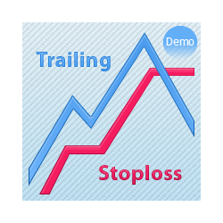 在MetaTrader市场下载MetaTrader 5的'TrailingStop Demo' 交易工具