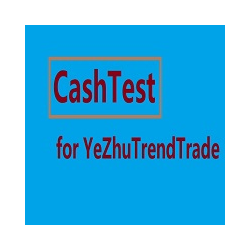 在MetaTrader市场下载MetaTrader 5的'CashTest for YeZhuTrendTrade' 自动交易程序（EA交易）