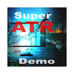 在MetaTrader市场下载MetaTrader 5的'Super ATR demo' 交易工具