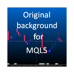 在MetaTrader市场下载MetaTrader 5的'Original background for MQL5' 交易工具