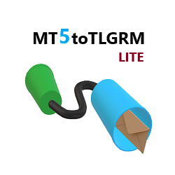 在MetaTrader市场下载MetaTrader 5的'MT5toTLGRM Lite' 交易工具