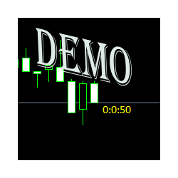 在MetaTrader市场下载MetaTrader 5的'CandleTimeInformDemo' 交易工具