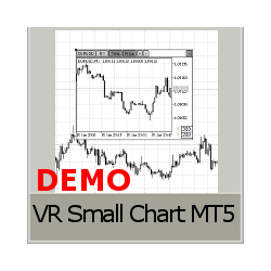 在MetaTrader市场下载MetaTrader 5的'VR Small Chart MT5 DEMO' 技术指标