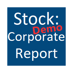 在MetaTrader市场下载MetaTrader 5的'Corporate Report MT5 Demo' 交易工具