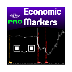 在MetaTrader市场购买MetaTrader 5的'Economic Markers PRO' 技术指标