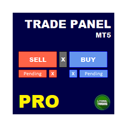 在MetaTrader市场购买MetaTrader 5的'LT Trade Panel Professional' 交易工具
