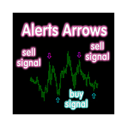 在MetaTrader市场购买MetaTrader 5的'Alerts Arrows' 技术指标
